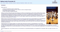 Desktop Screenshot of mathea.nl